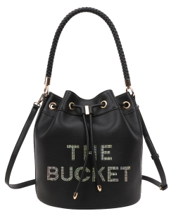The Bucket Hobo Bag TB1-L9018 BLACK